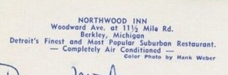 Northwood Inn - Vintage Postcard